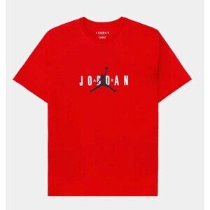 Air Jordan Wordmark T-Shirt Black White / Red Navy